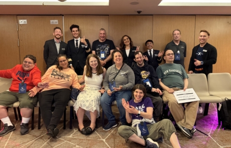 IMG_6910 Travelers and the Celebrity Summit Executive Officers at our Karaoke Party.