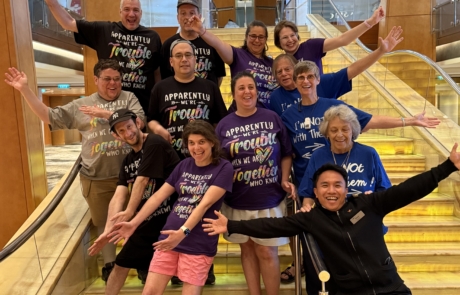 IMG_7089 Your travelers and staff on the Celebrity Summit with crew member Marvin