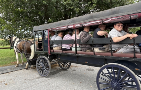 Aaron & Jessica's buggy ride