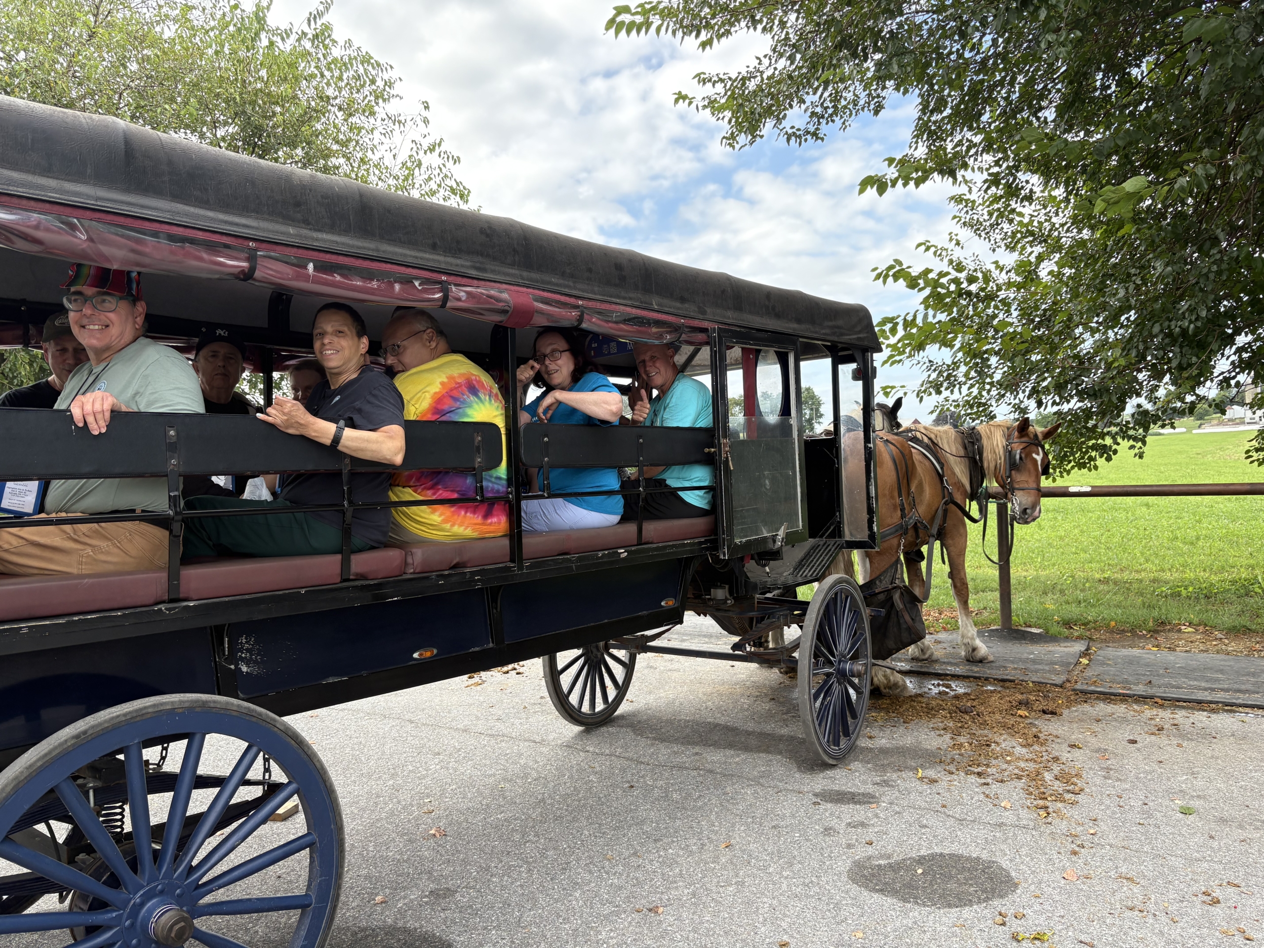 Aaron & Jessica's Buggy ride