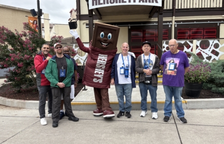 Hershey Park with Mascot